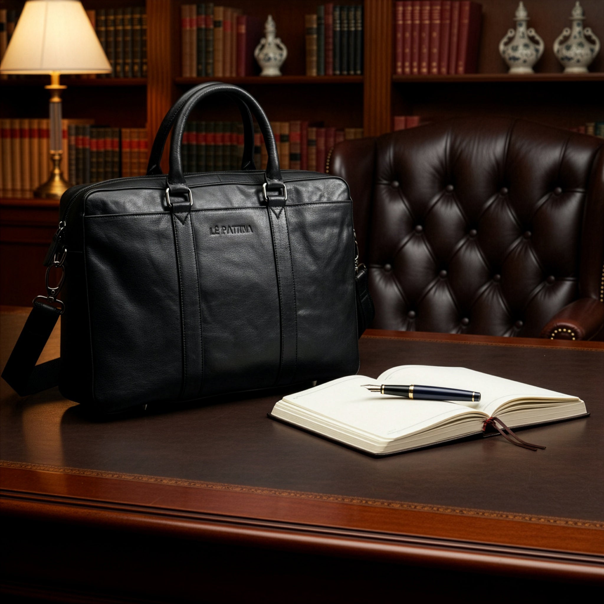 BERLIN NOIR – SLEEK LAPTOP BAG